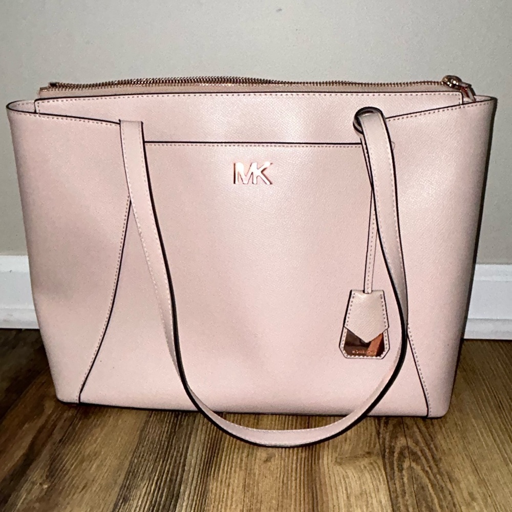 Pink Michael Kors Large Purse